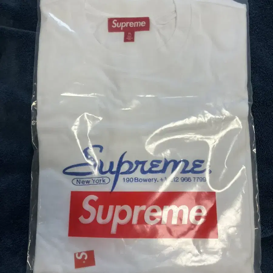 SUPREME Contact S/S Top white XL