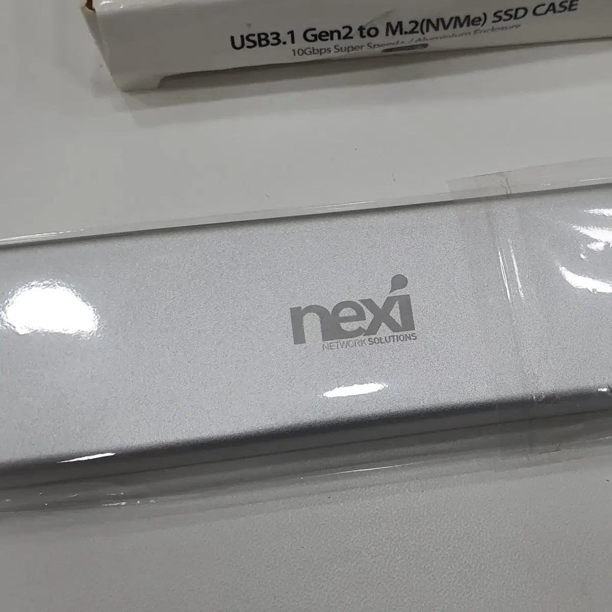 넥시 USB3.1 Type-C to M.2(NVme) SSD 케이스