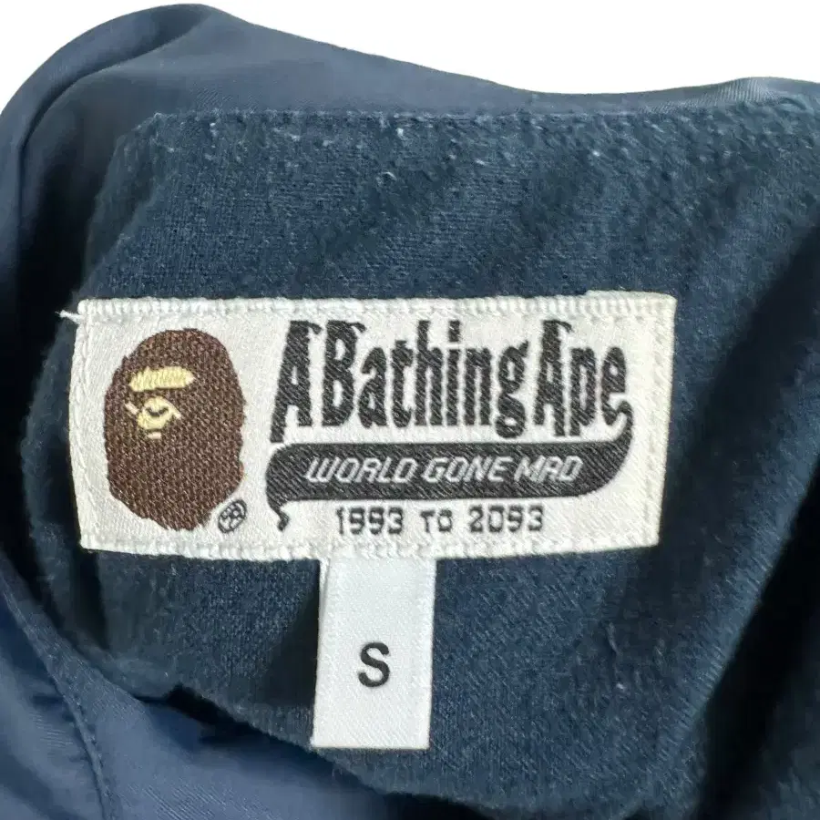 베이프 나일론 코치자켓 네이비 BAPE