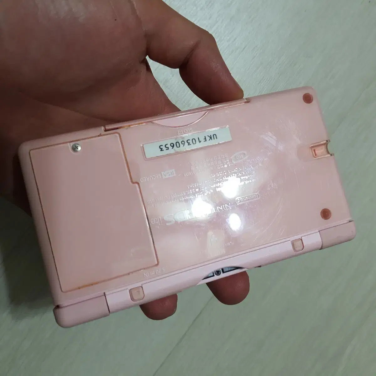 닌텐도 ds lite 게임기와 슈퍼마리오 브라더스ds팩