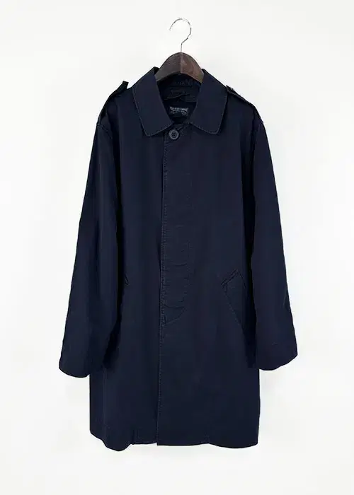 [M] Polo Jean Trench Coat in Navy