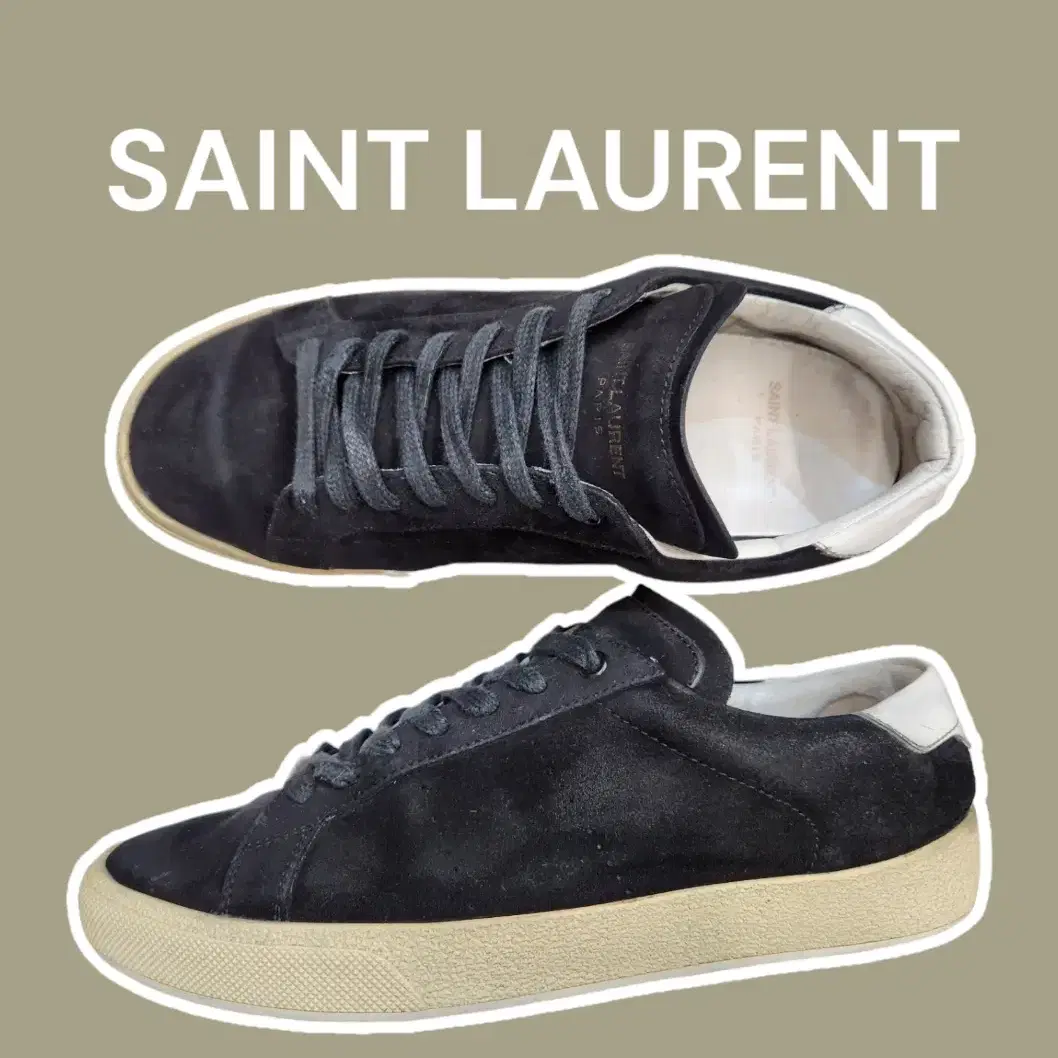 [40-255] SAINTLAURENT 생로랑 스니커즈 / 감정서포함