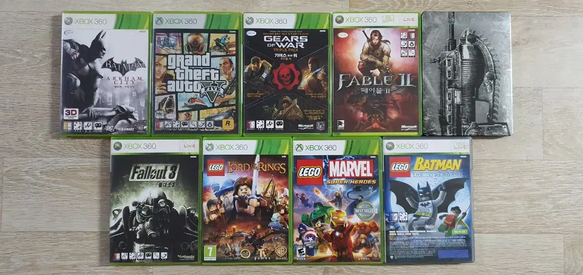 XBOX360게임(하위호환),키넥트 게임,신형250기가하드 판매합니다