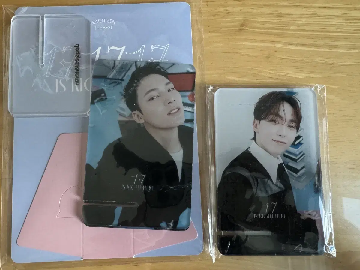 Seventeen Best Albums acrylic mingyu seungkwan