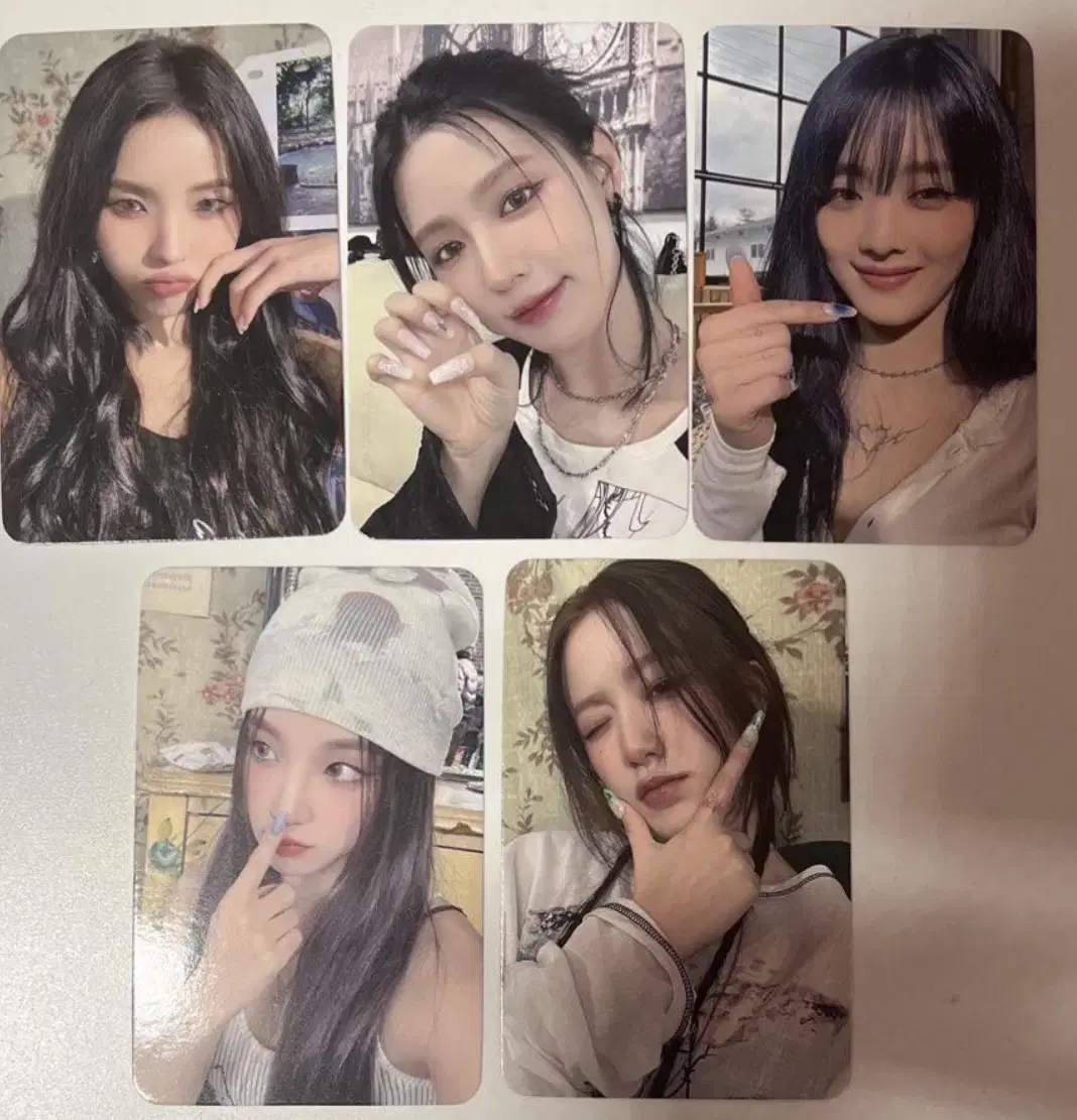 Wonderwall idle unreleased photocard Photocard bulk pre-order benefit WTS