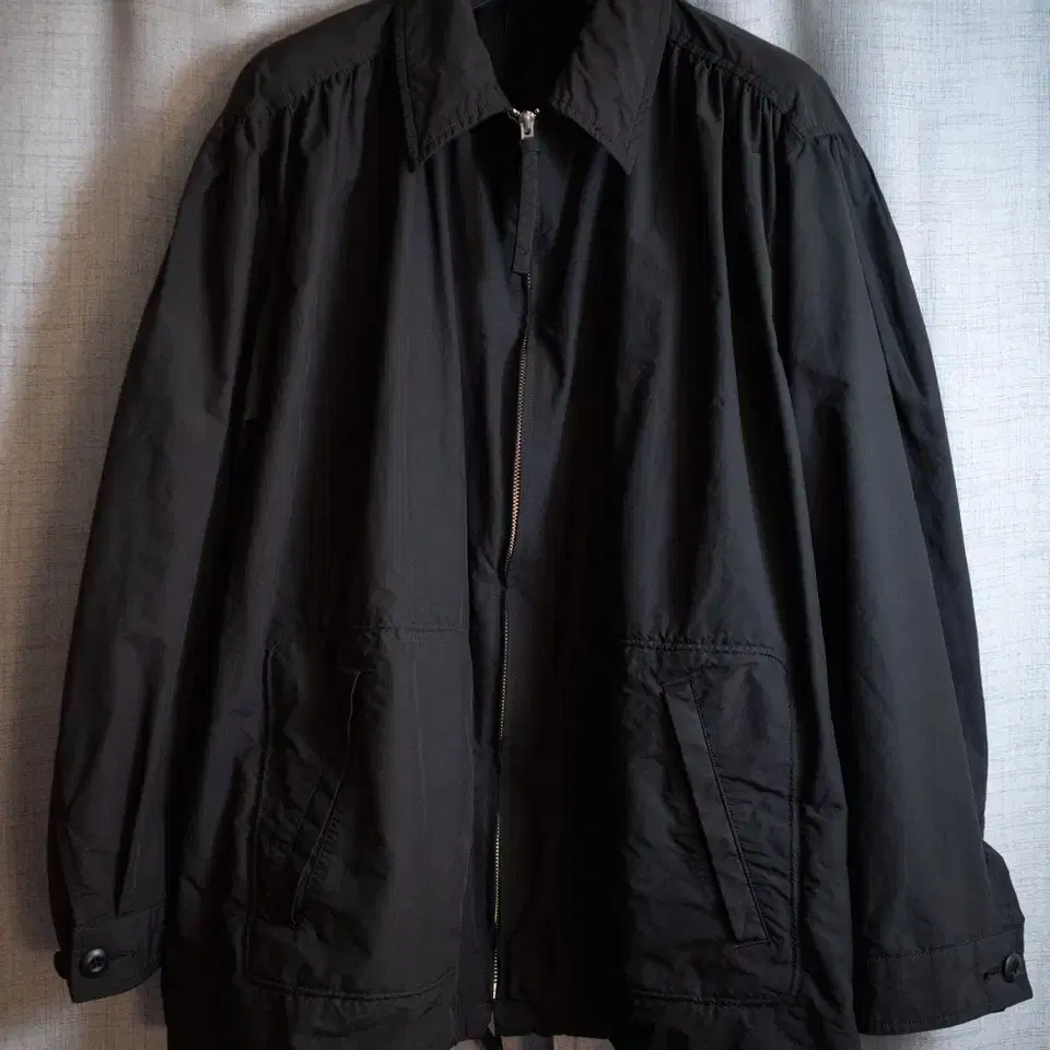 PORTER CLASSIC POPLIN GATHERED JACKET 3 PORTER CLASSIC・ポーター