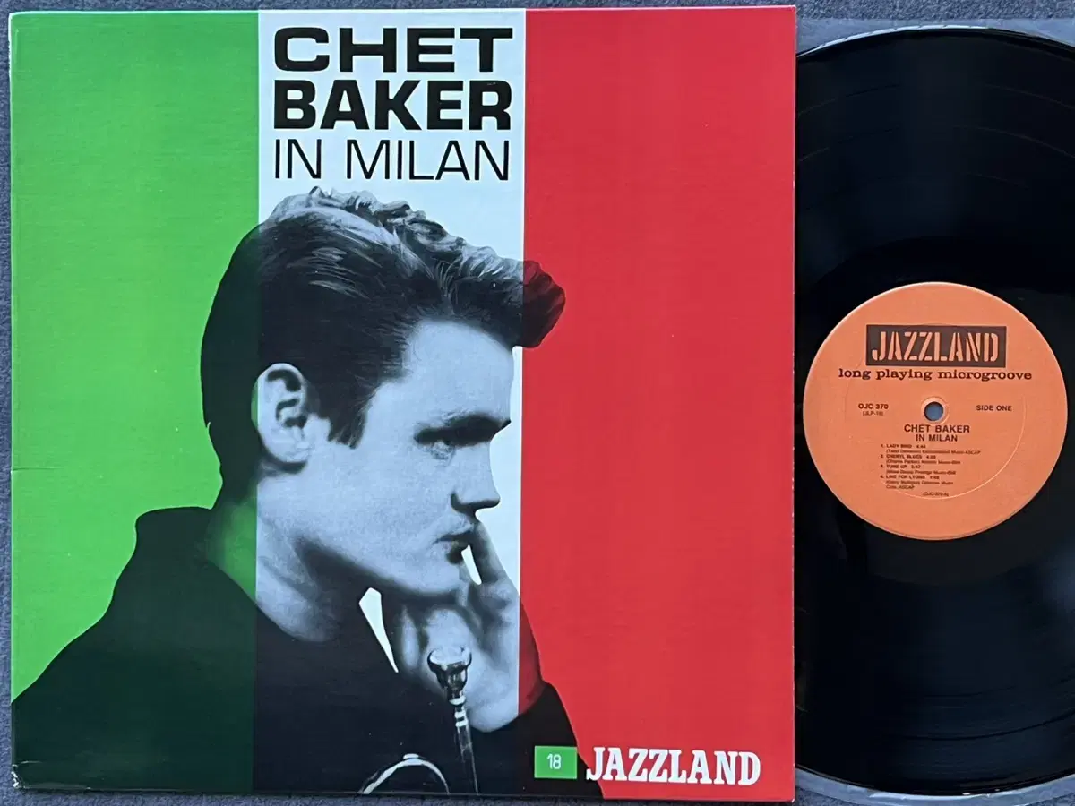 LP : Chet Baker In Milan