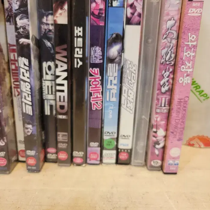 DVD  타이틀 - 중고 외화 및 국산, 홍콩 영화 15종