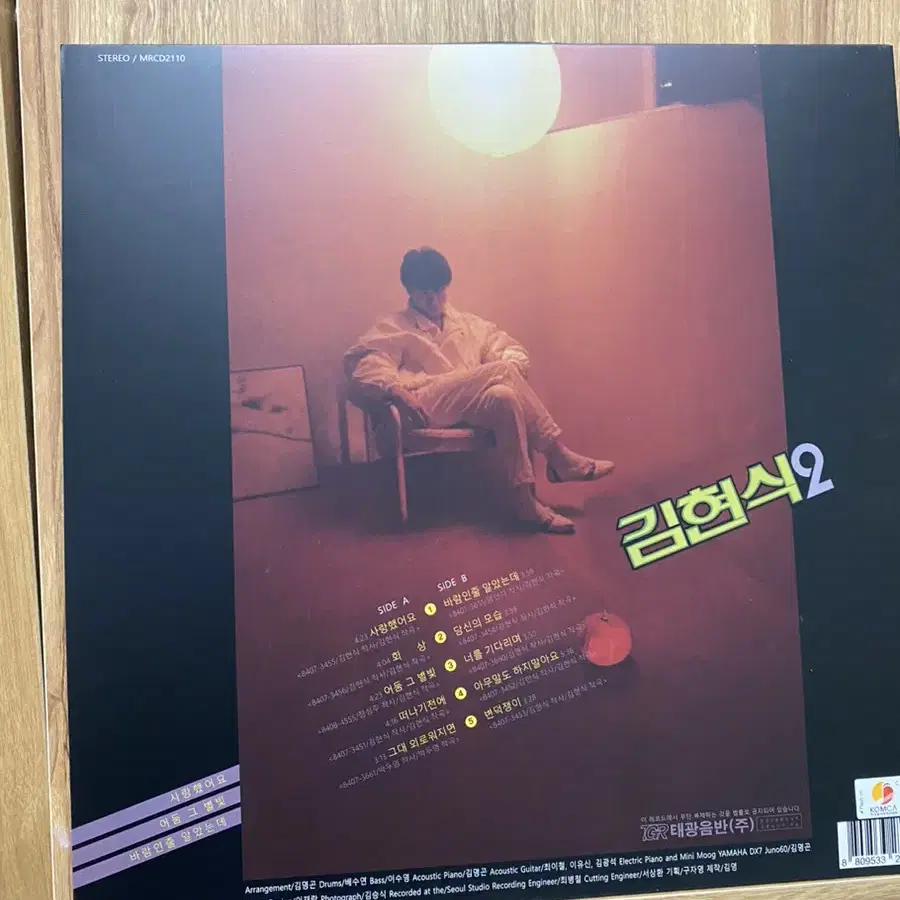 김현식 2집 LP