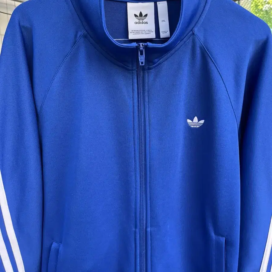 아디다스 파이어버드 셋업 2XL 블루 Adidas