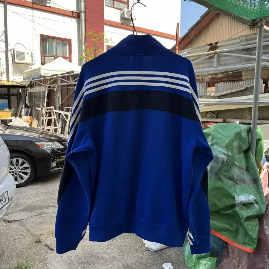 아디다스 파이어버드 셋업 2XL 블루 Adidas