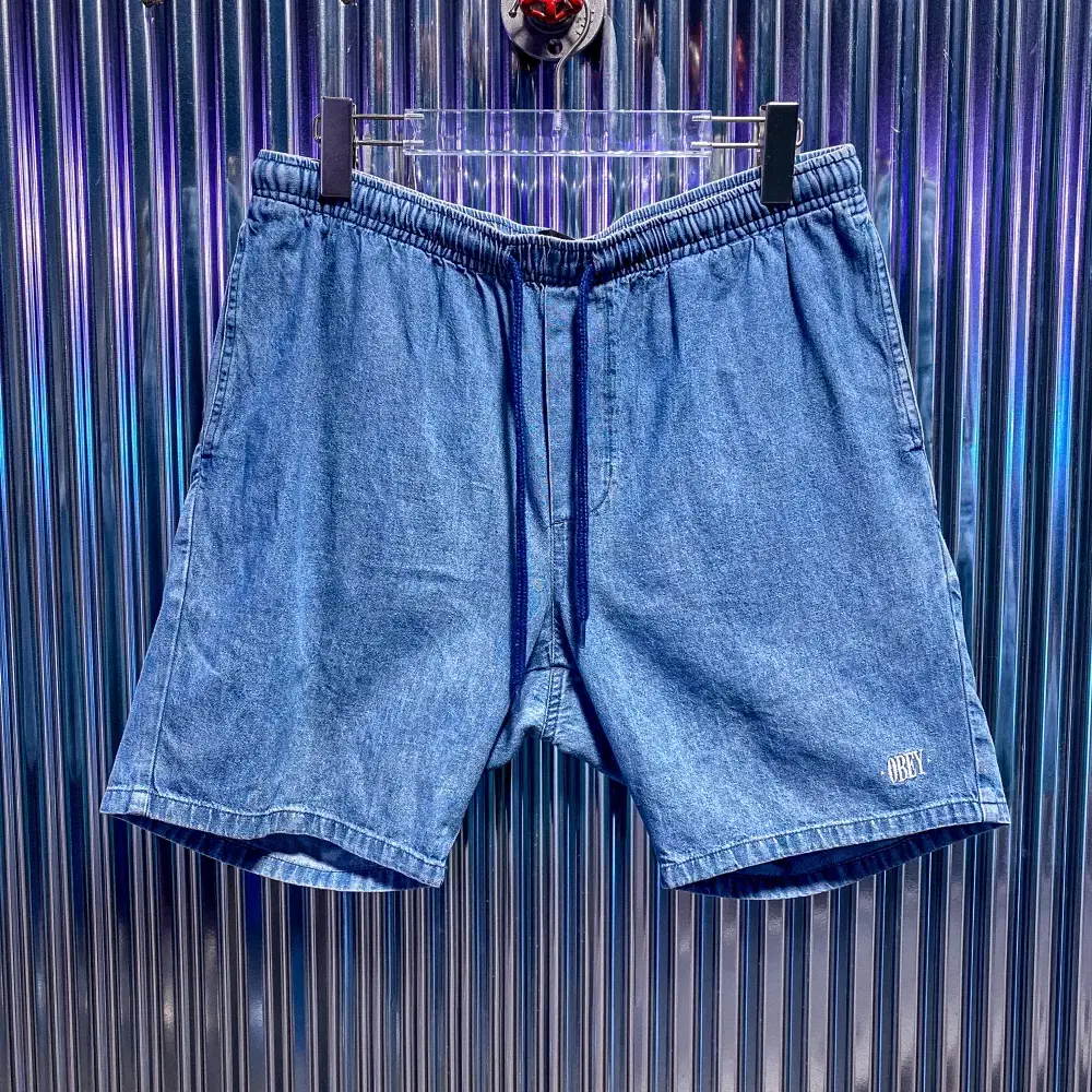 Obey Banded Denim Short Pants (Domestic 30) CA225