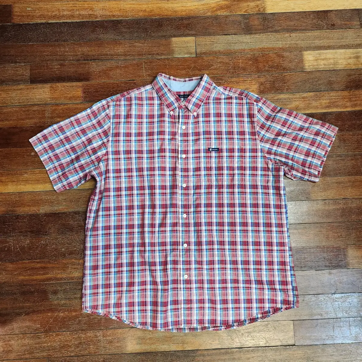 CHAPS by ralph lauren Short-sleeved check shirt