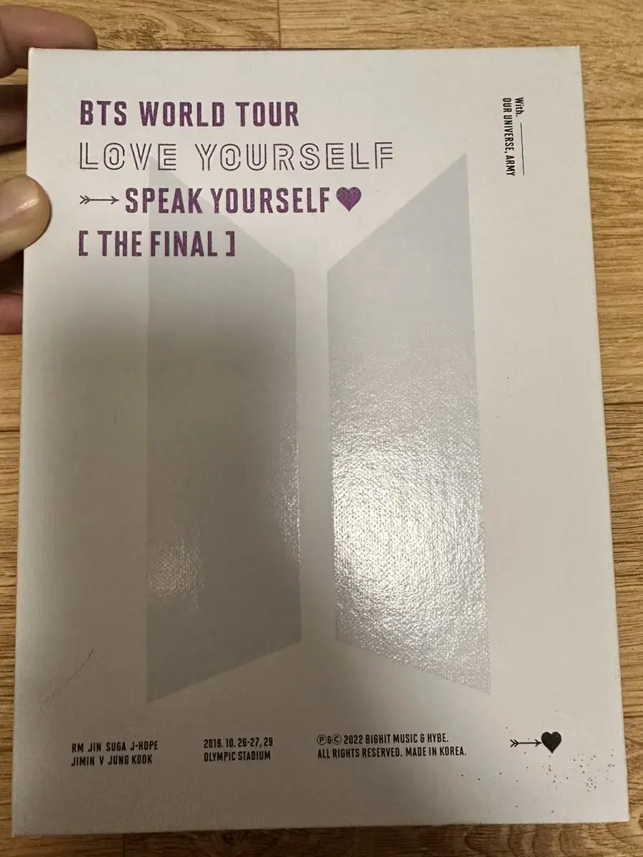 BTS Sparkon dvd