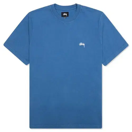 스투시 stussy stock logo s/sl crew BLUE