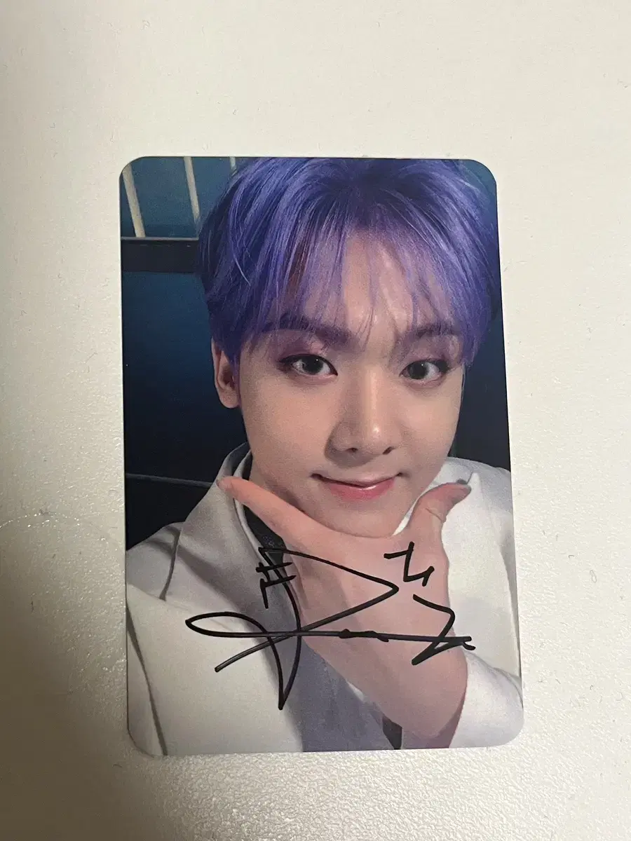 Astro yoon sanha sign photocard wts Sell