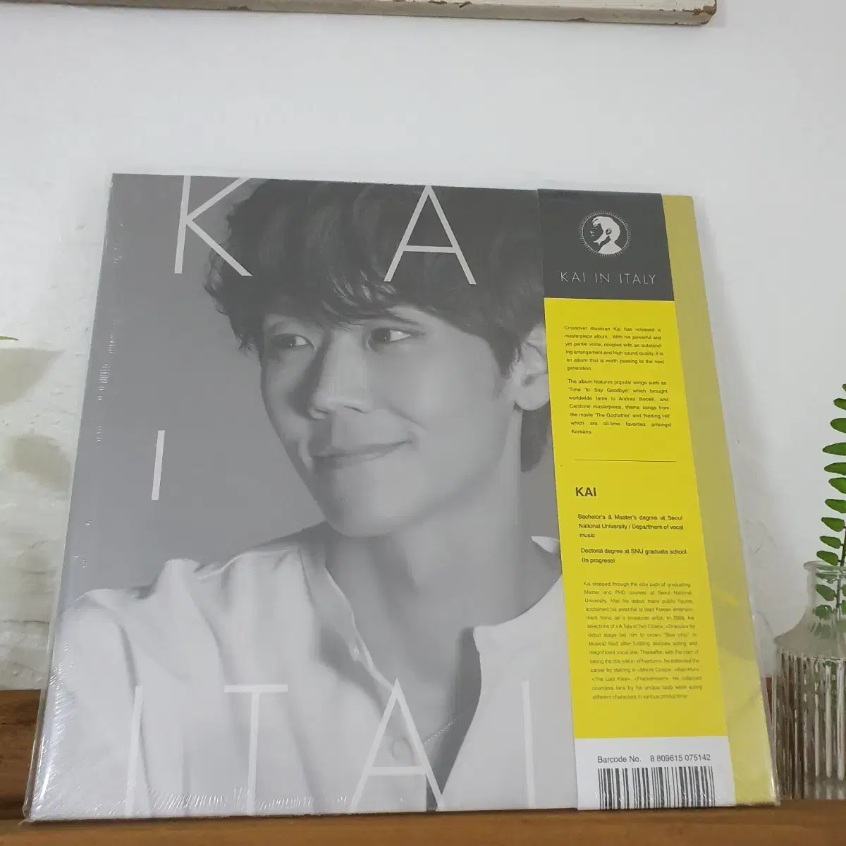 미개봉  KAI  카이 LP   in  ITALY