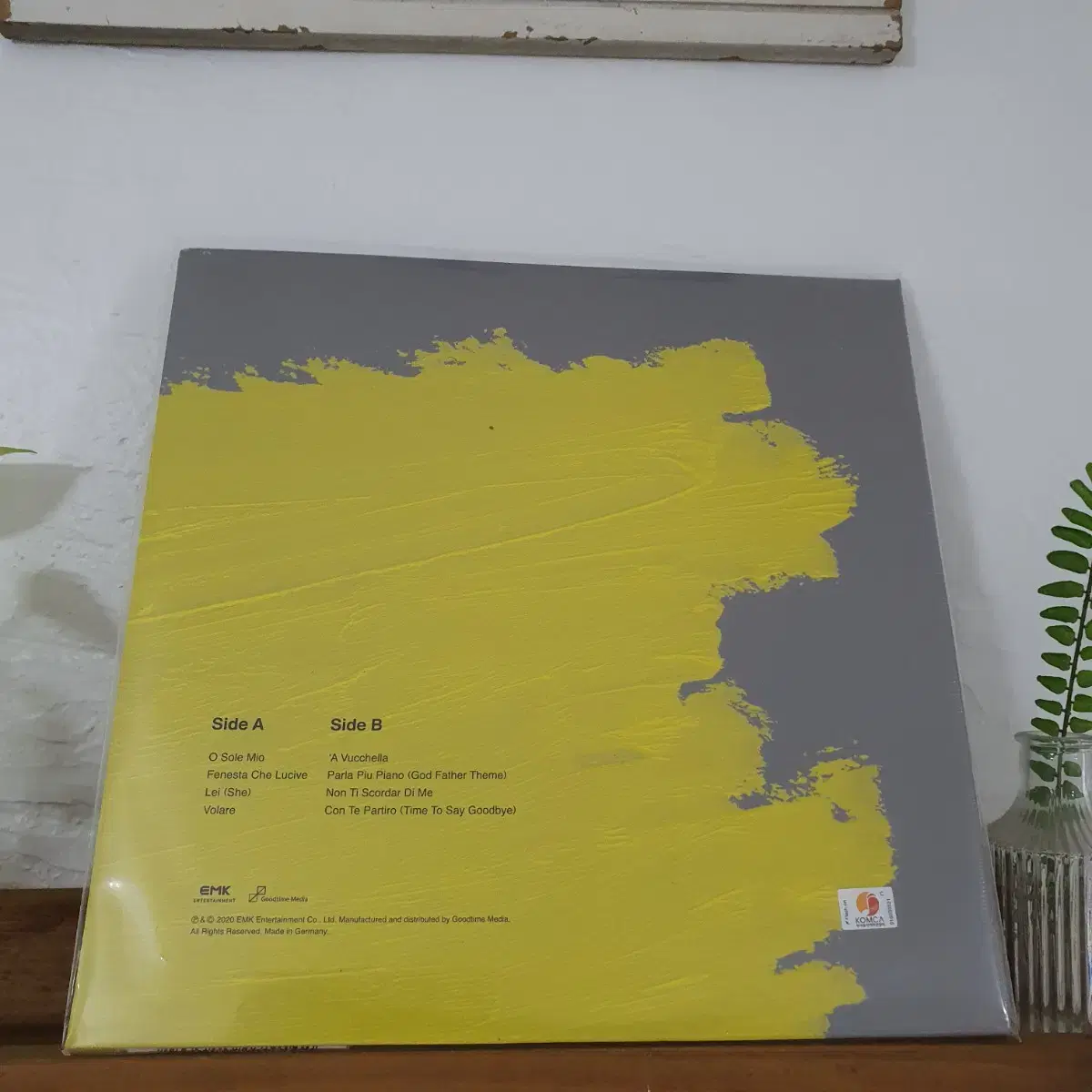 미개봉  KAI  카이 LP   in  ITALY