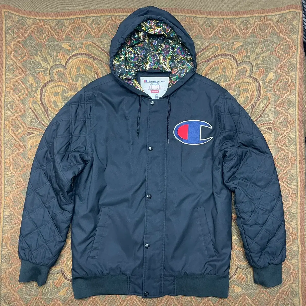 [M] Supreme X Champion Paisley Jacket