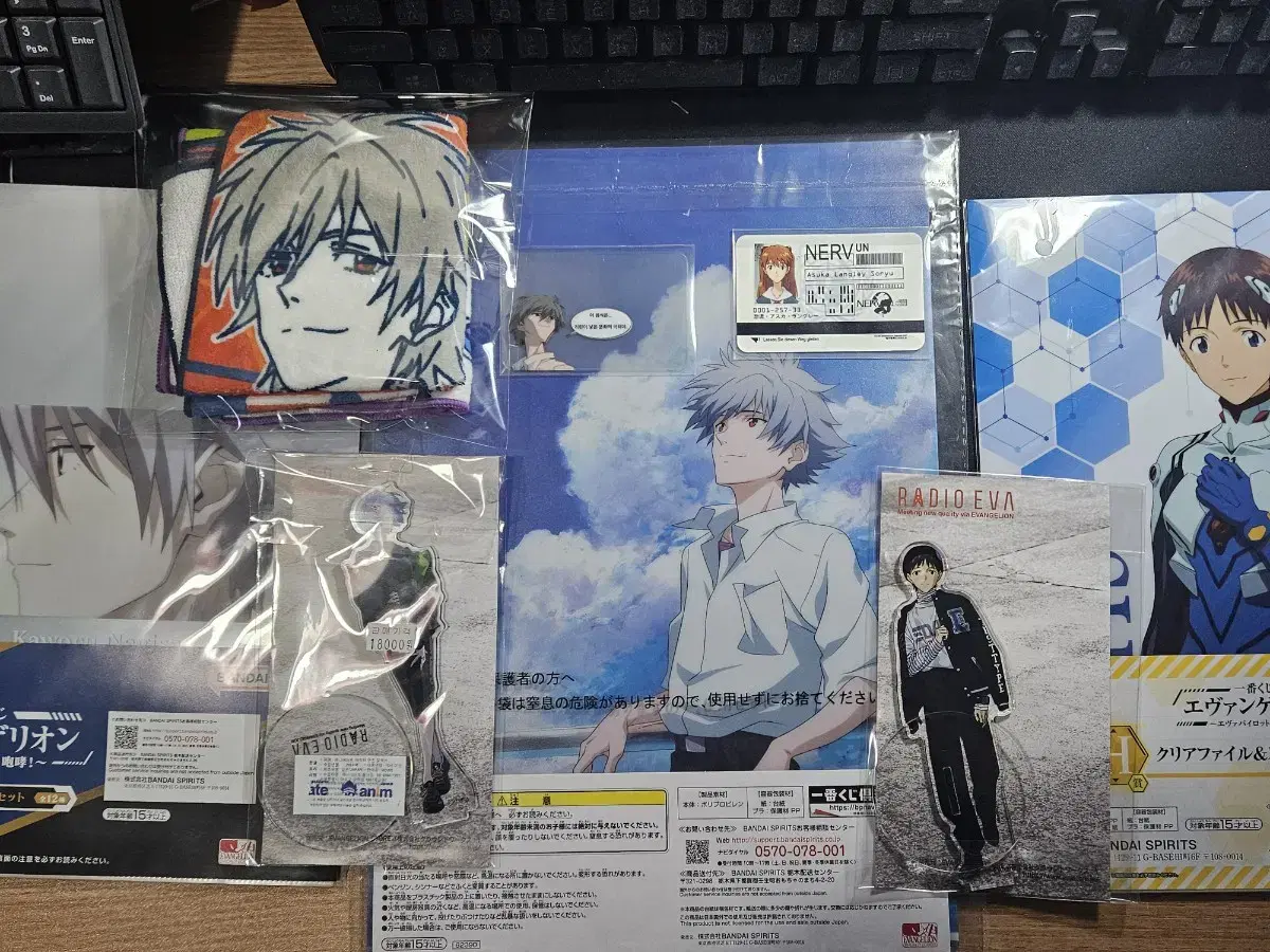 Feeding bulk Discount)) Evangelion lay acrylic Sell Kaoru Shinji goods