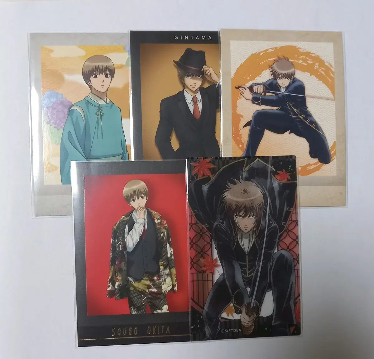 Gintama Okita Sogo Pasha Suit Clear kard in bulk