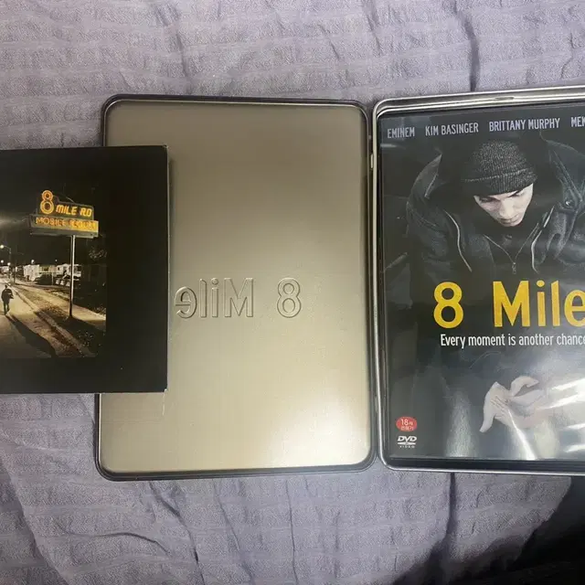 영화 DVD 4장 판매 8mile 영웅 한정판 달콤살벌한연인 나나