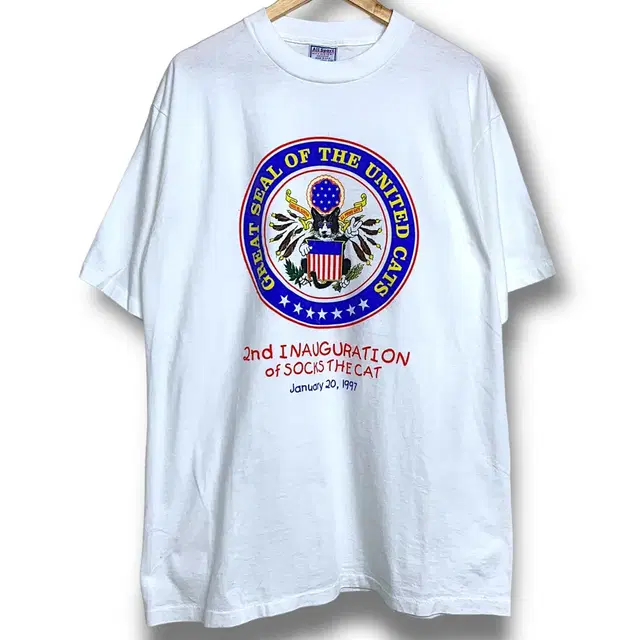 [XL] 90s Great seal of the united cats