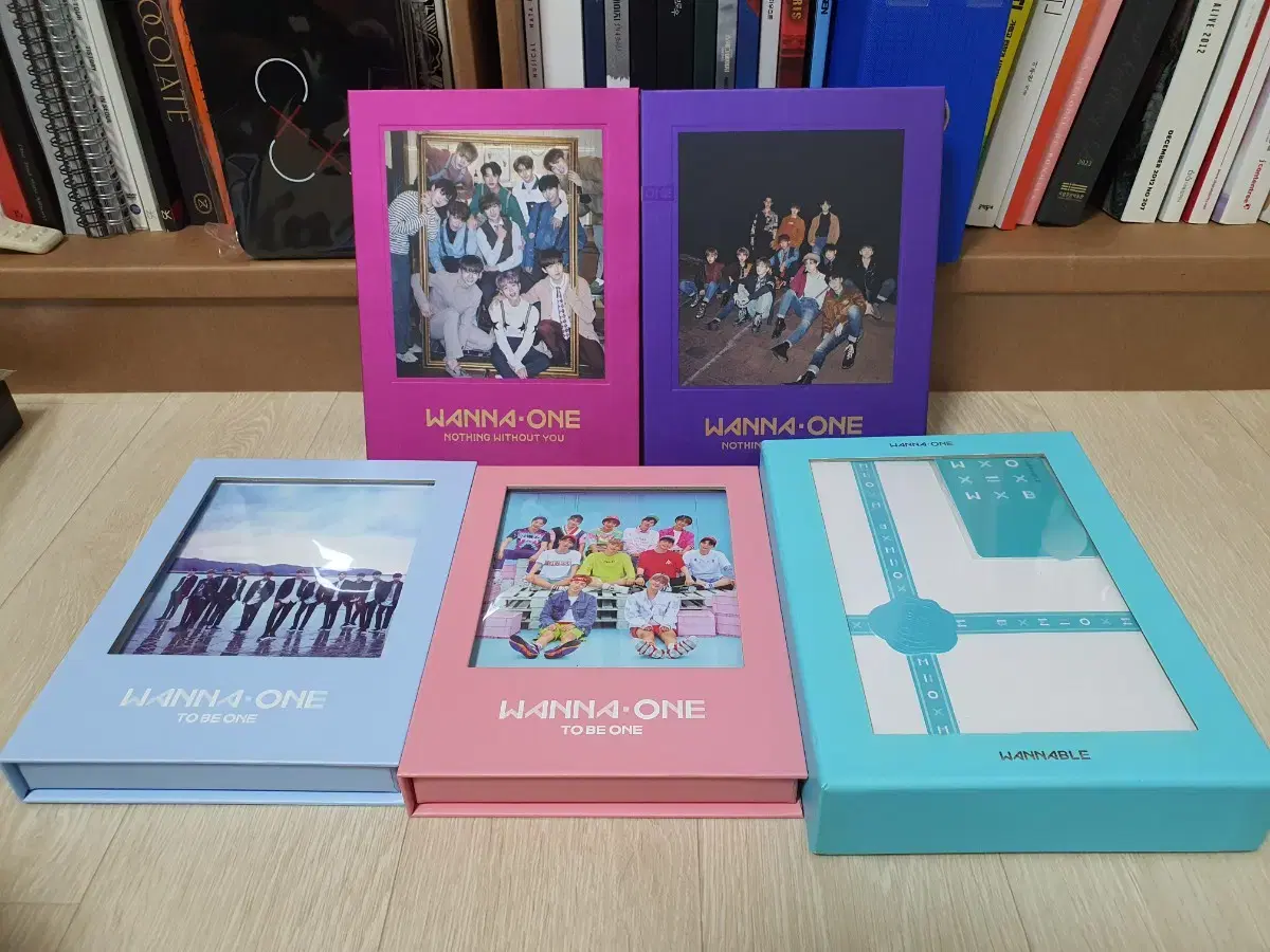 Wanna One album full set sells