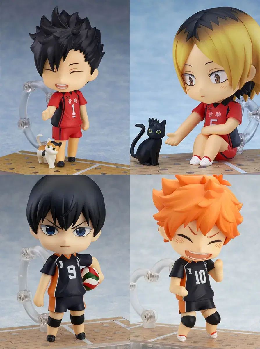 Haikyuu Nendoroid Kenma Kuroo Kageyama Hinata