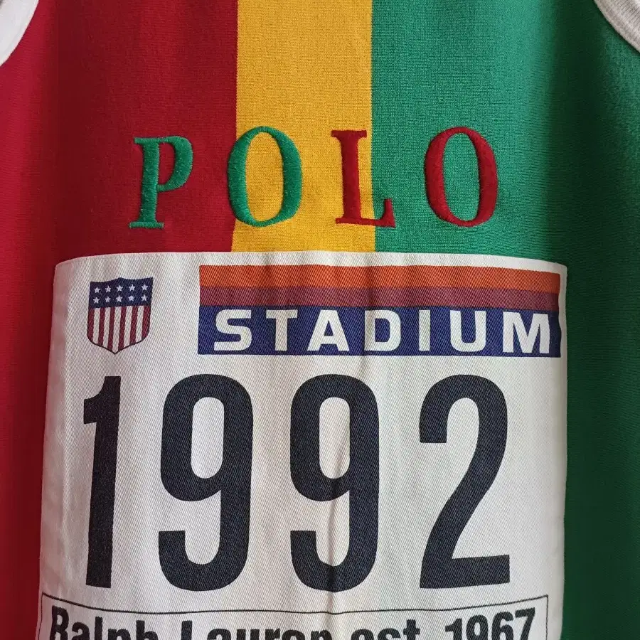 원판 폴로 1992 스타디움 탱크 탑 나시 polo stadium OG