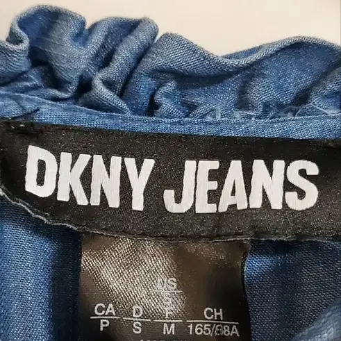 DKNY JEANS 데님 블라우스