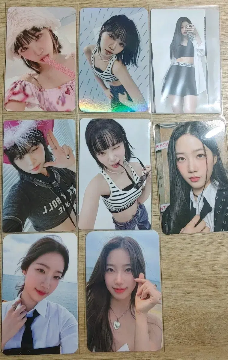 bulk) le sserafim chaewon,kazuha,huh yunjin photocard 팔아요