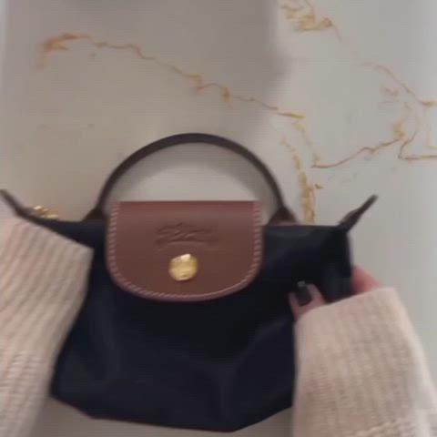 LONGCHAMP MINI & STRAP 새상품.