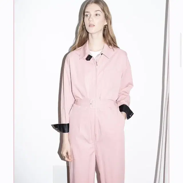 앤유 점프수트 SAINT HONORE Jumpsuit (Baby pink