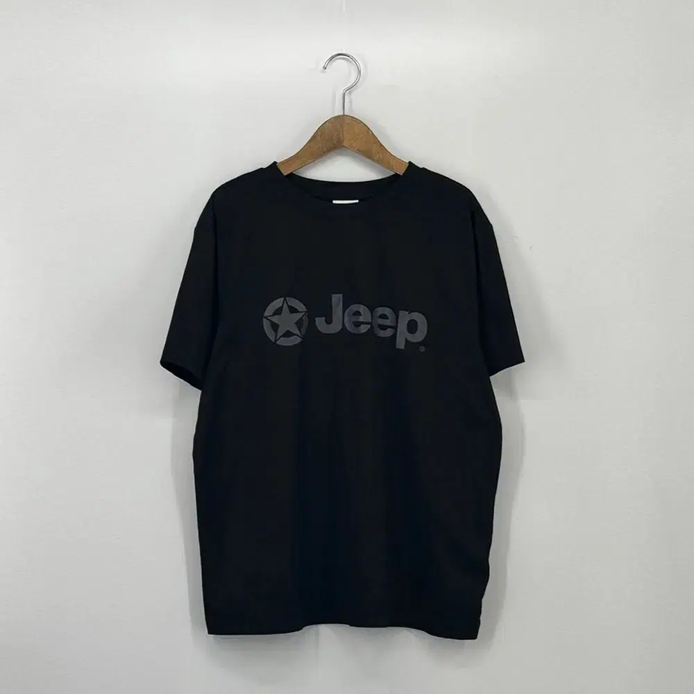 JEEP Jeep Short Sleeve T-Shirt (L size / BLACK)