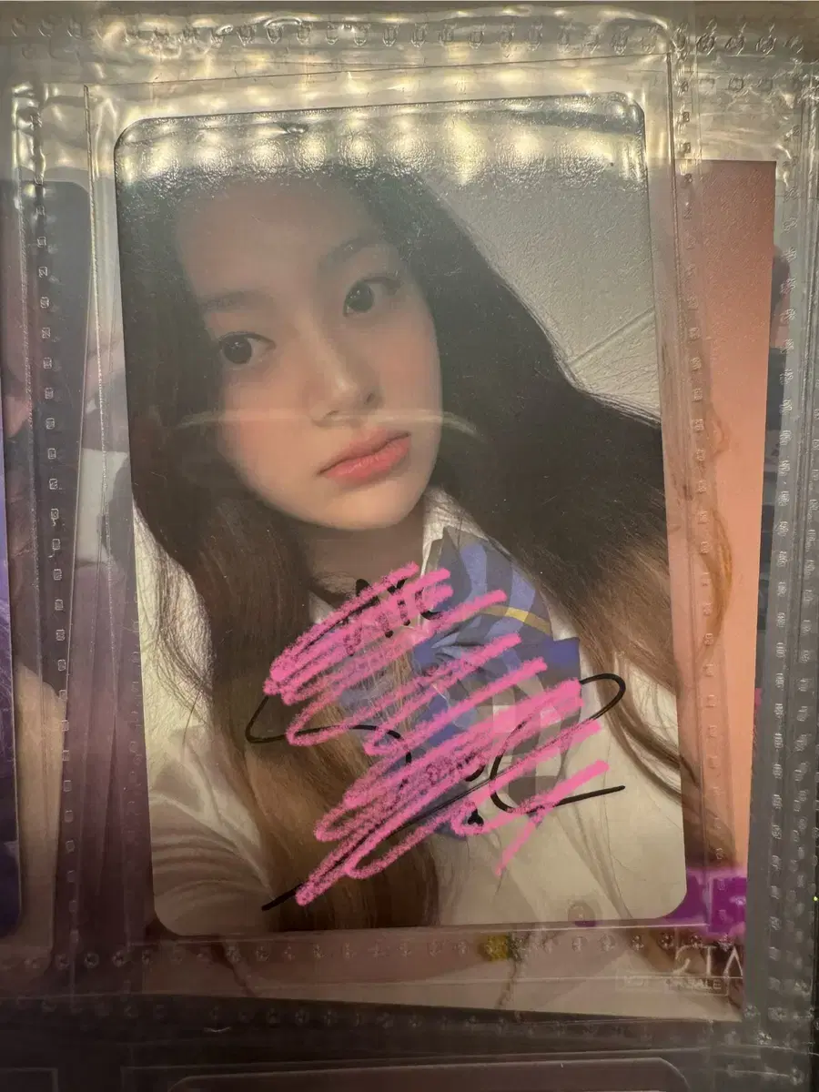 stayc sign photocard 팔다 seeun