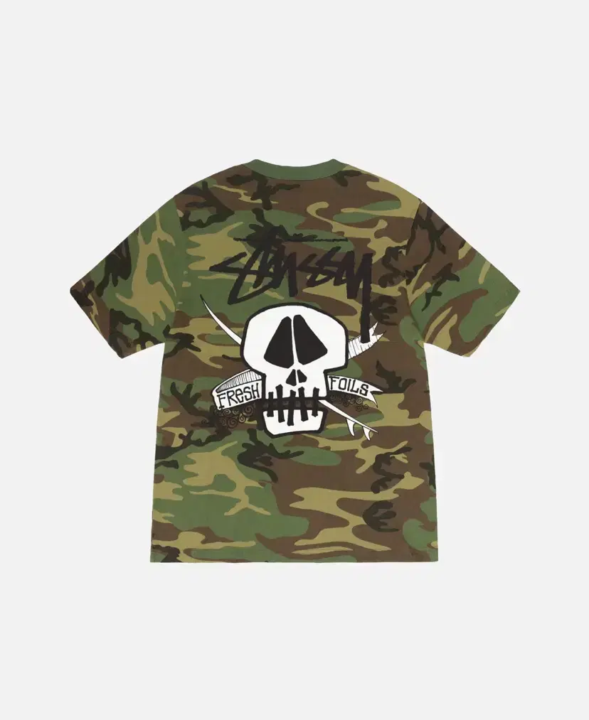 {STUFFISH HOME GENUINE NEW PRODUCT}STUFFISH Fresh Falls Camo Short Sleeve T-Shirt