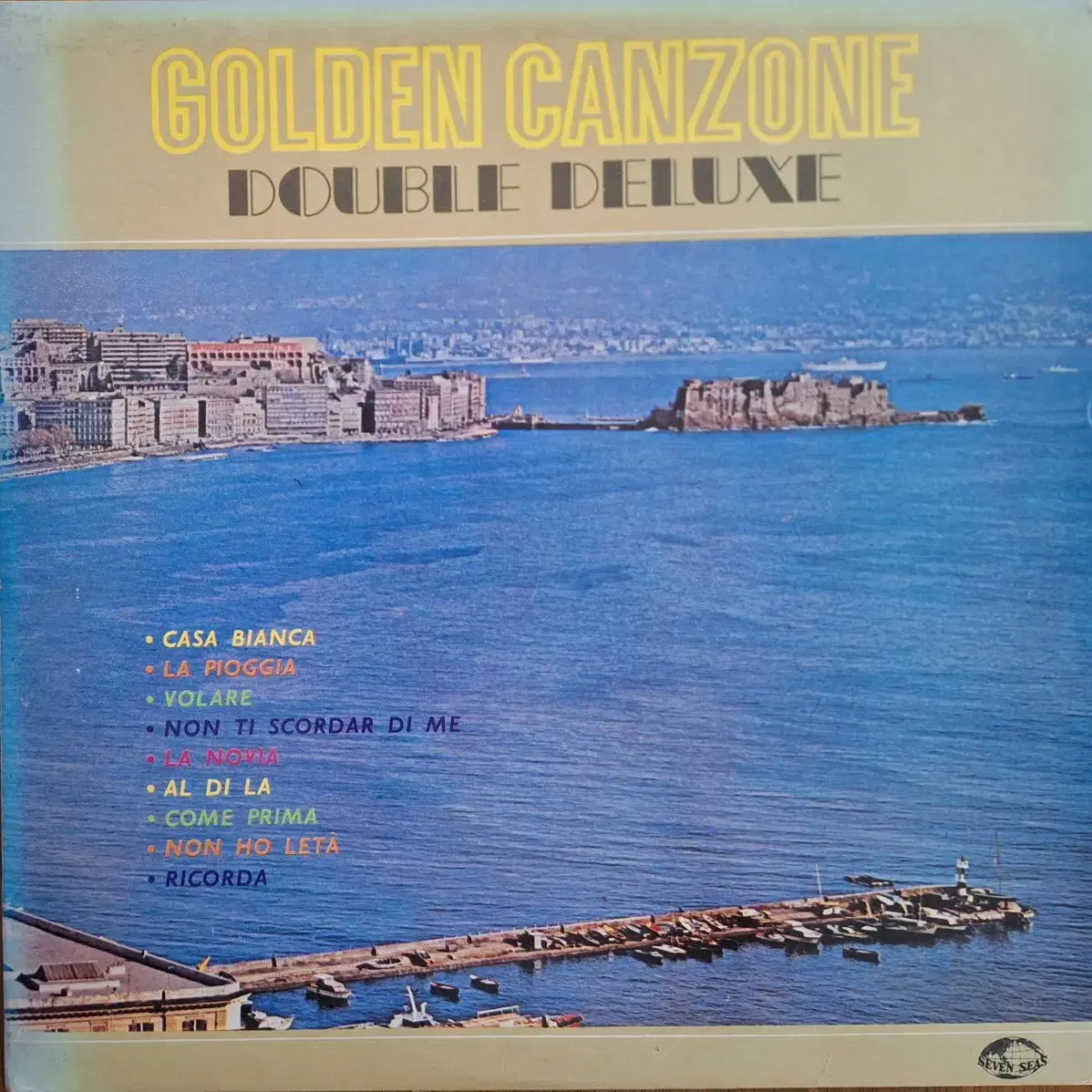 국내라이센스반/Golden Canzone LP