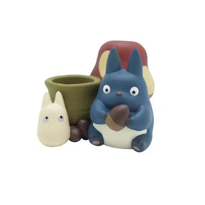 Ghibli Totoro Pencil Holder Medium & Mini Figures