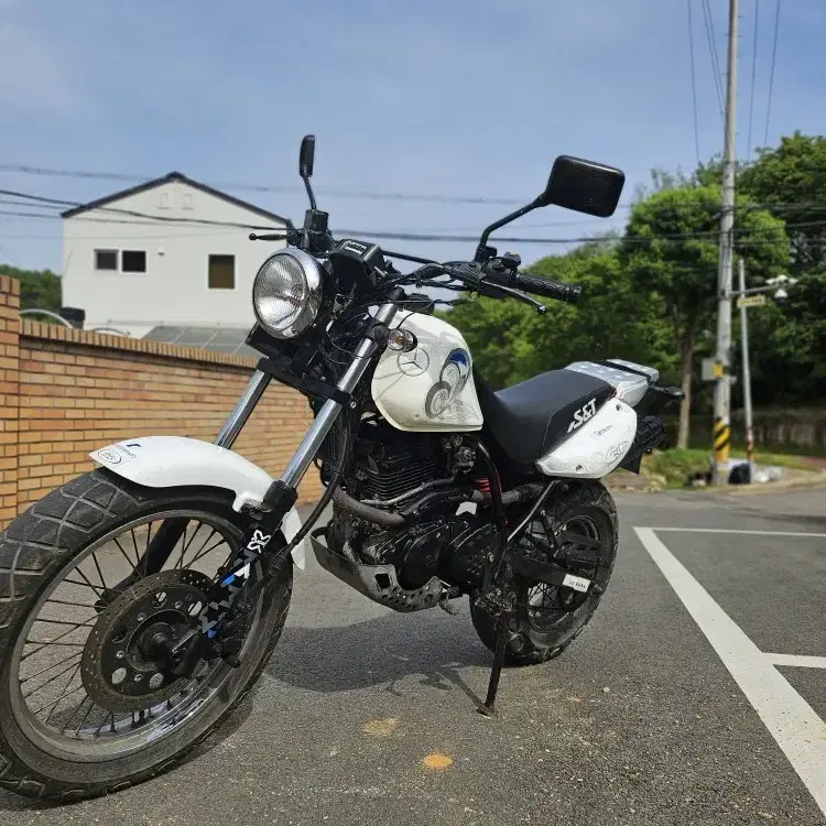 12년 Kr 트로이125cc 오토바이 스쿠터