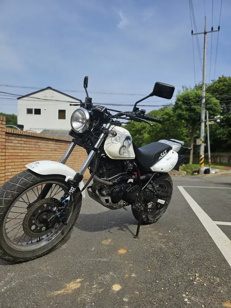 12년 Kr 트로이125cc 오토바이 스쿠터