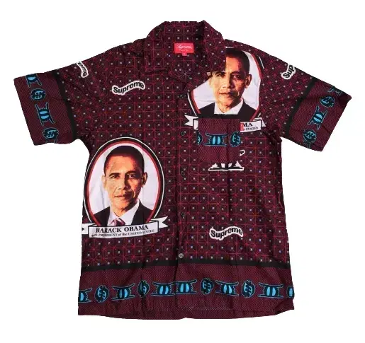 Supreme SS17 Obama Shirt M