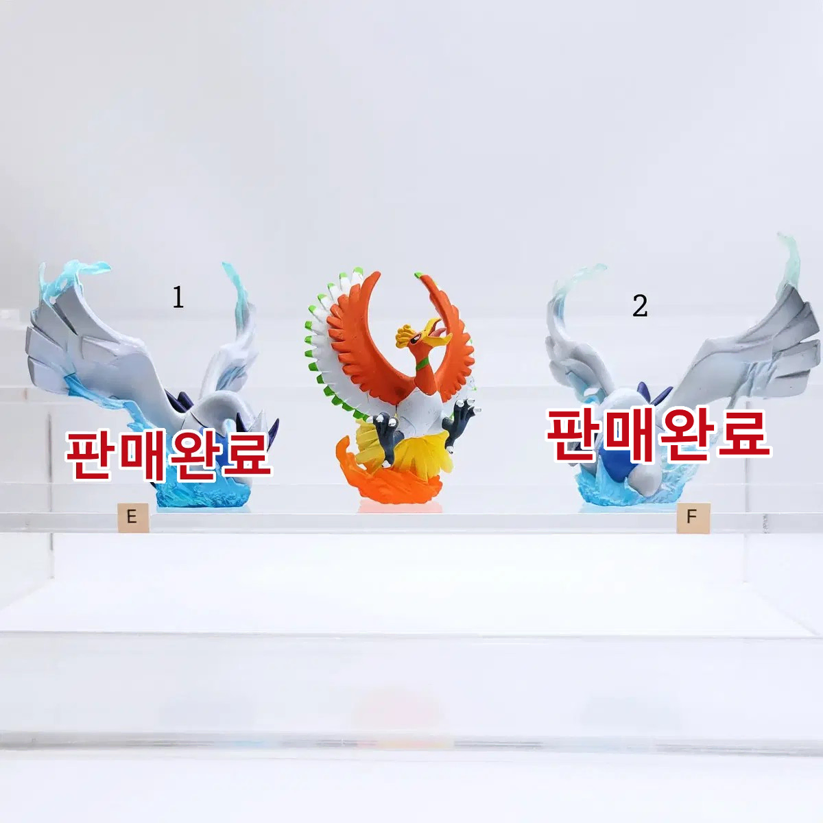 Pokémon pre-order benefit Figures (Lugia/Colored Jo)