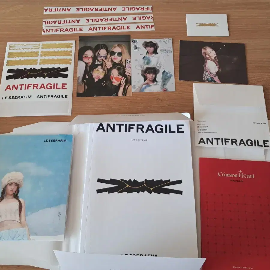 르세라핌 앨범 antifragile