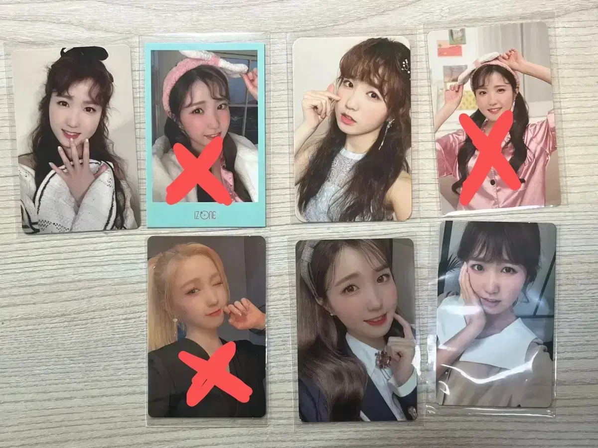 iz*one hitomi photocard