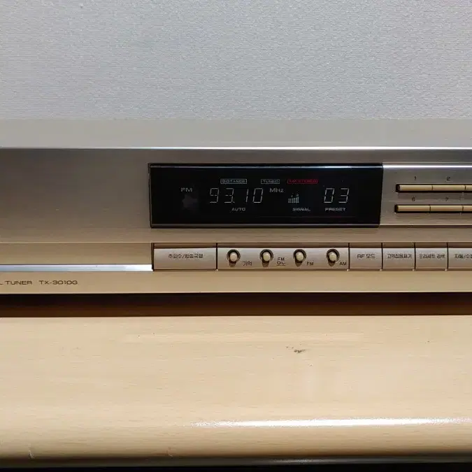 인켈 금장 튜너 TX-3010G