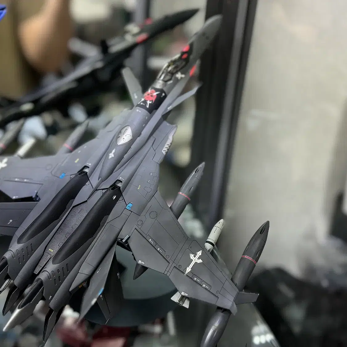 마크로스YF-21,VF-22 ,VF-11B ,SV-51 프라모델