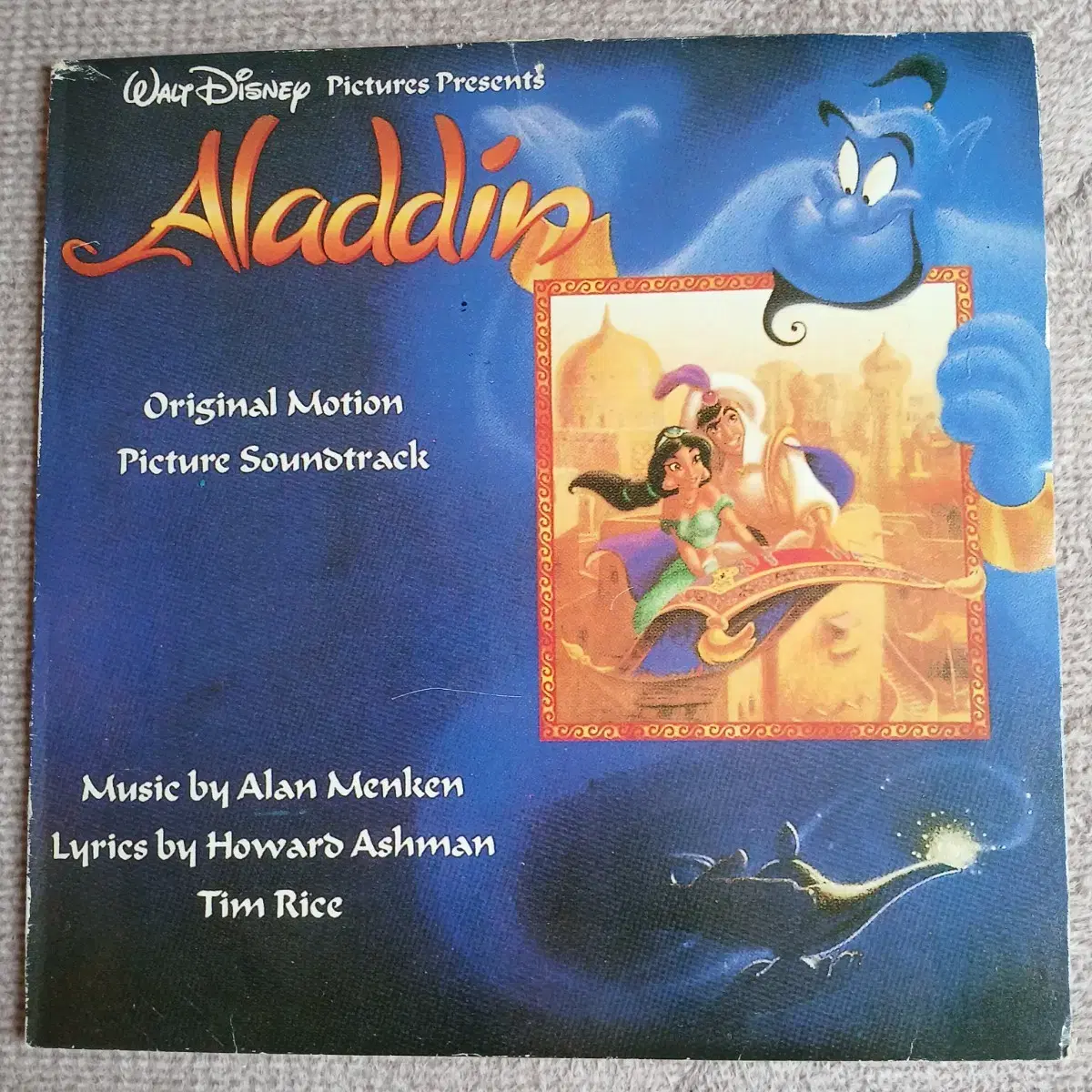 Lp중고 알라딘 Aladdin OST 음반 판매합니다.