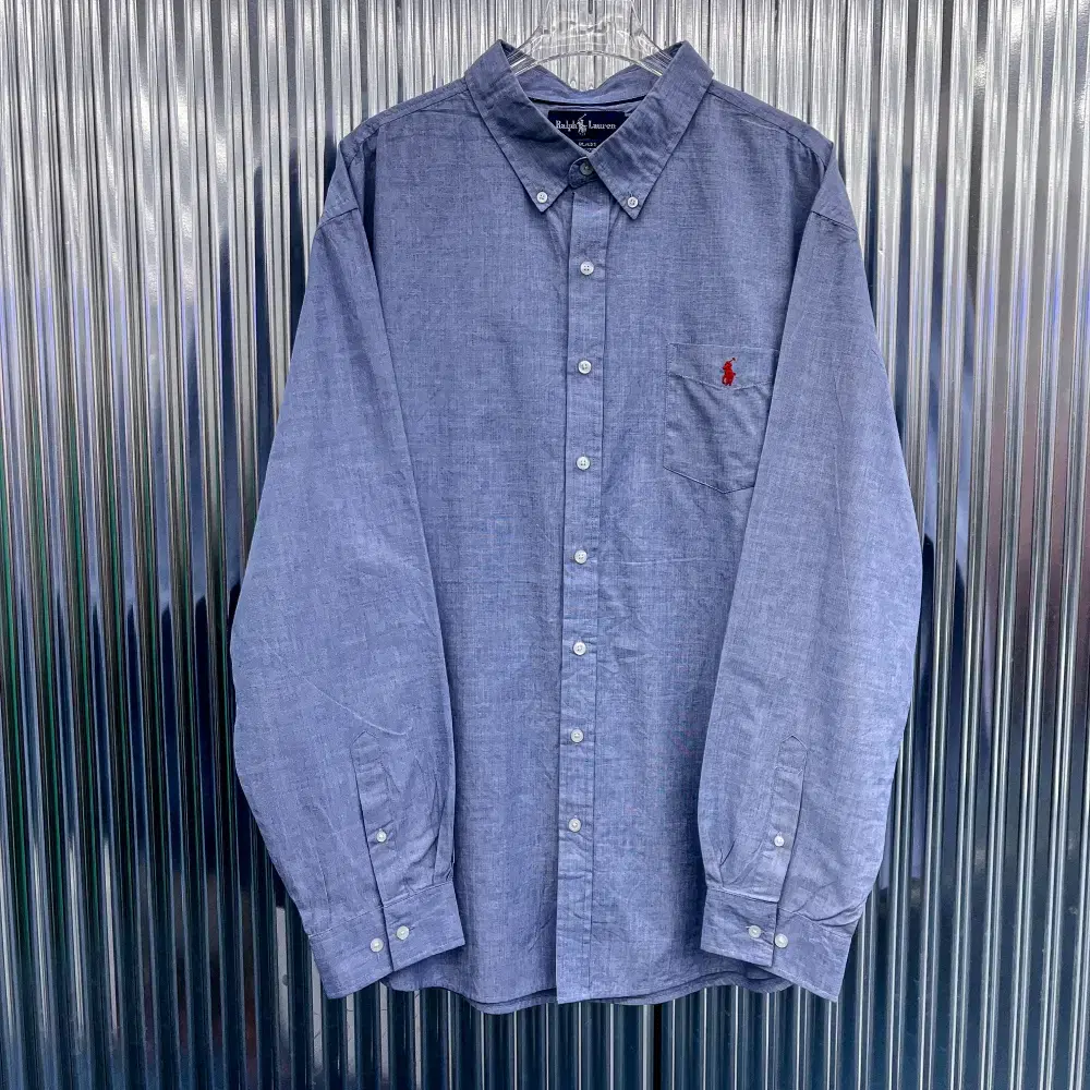 Polo Ralph Lauren Solid Shirt (Domestic 2XL) AK832