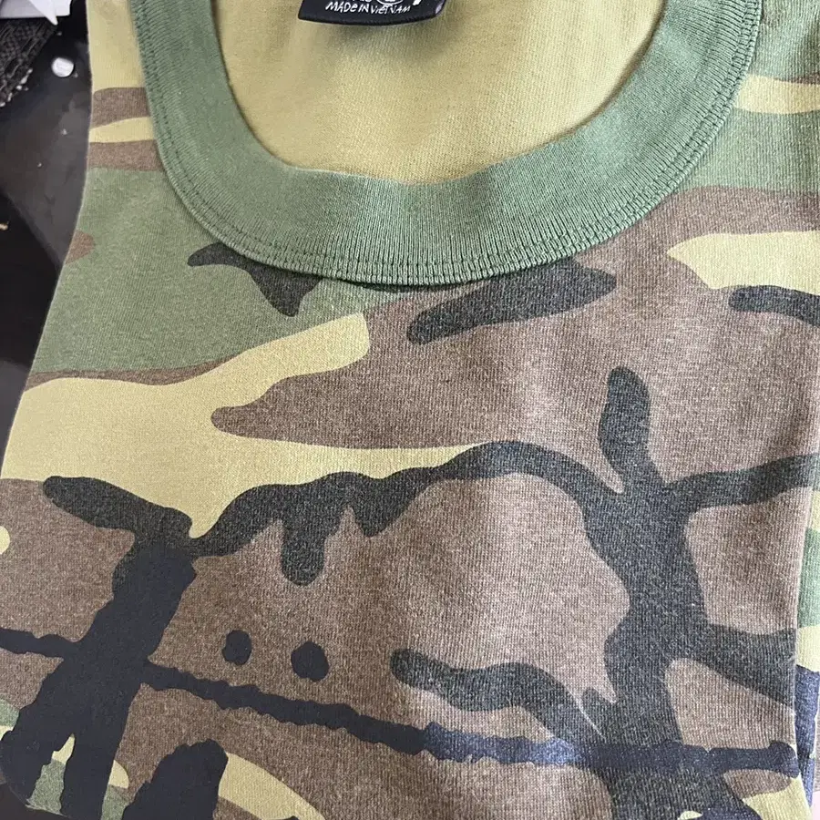 스투시 카모 블랙 Stussy camo black